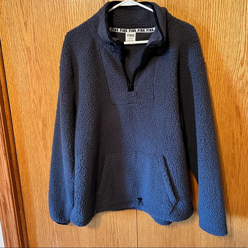 PINK By Victoria’s Secret fleece pullover size large